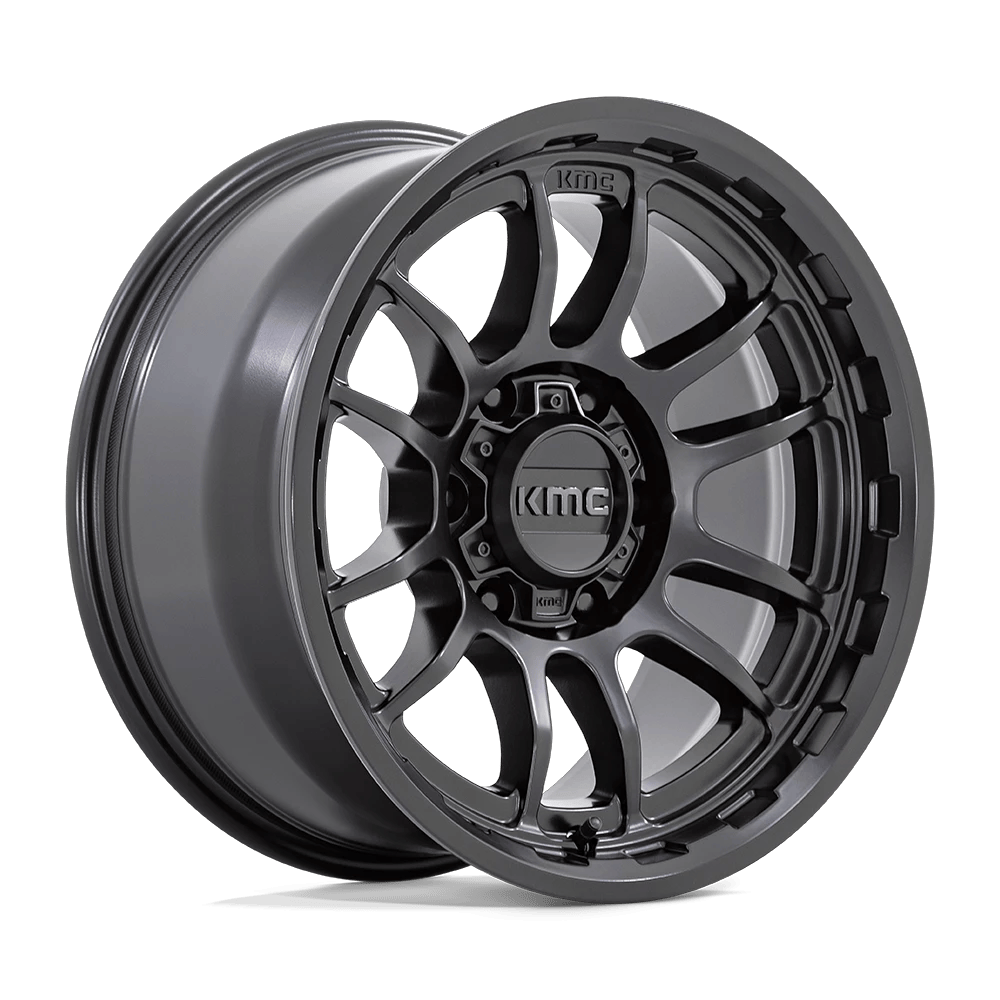 KMC KM727 WRATH 17x8.5 ET0 5x127 Satin Black