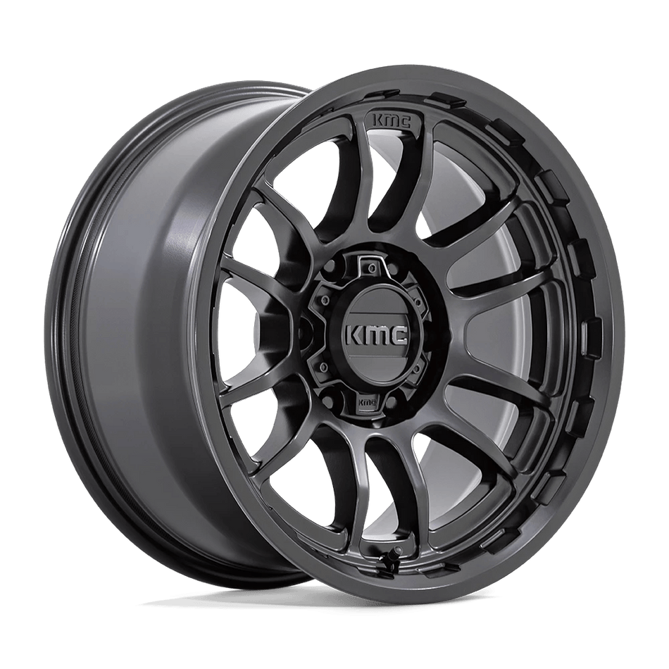 KMC KM727 WRATH 20x9 ET0 5x127 Satin Black