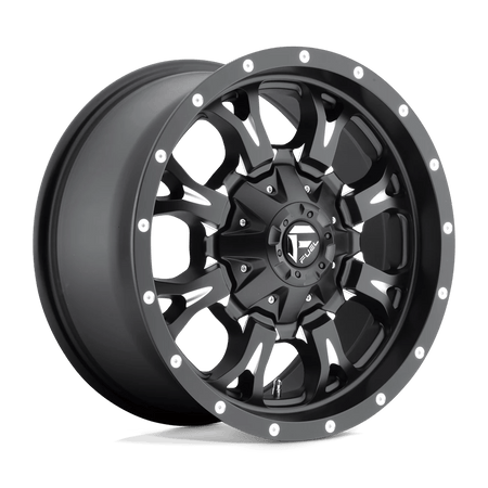 Fuel 1PC D517 KRANK 20x10 ET-12 8x180 Matte Black Milled