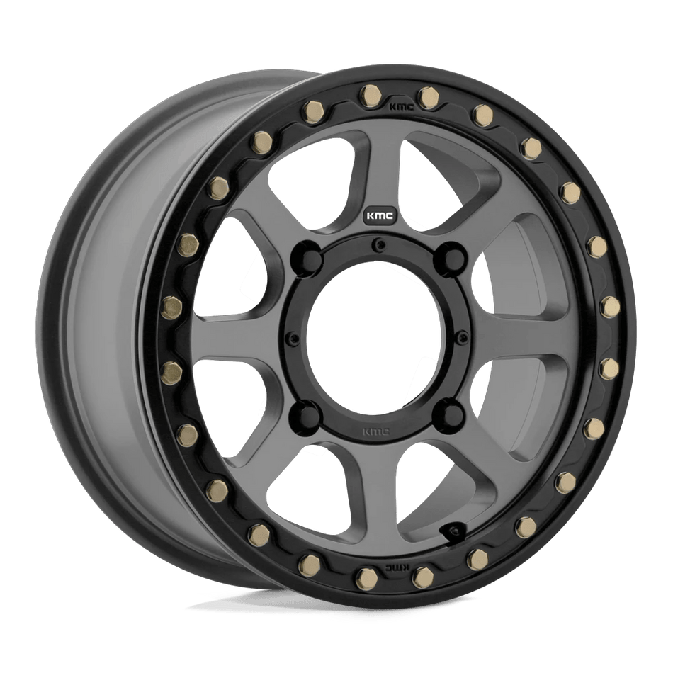 KMC Powersports KS234 ADDICT 2 UTV BEADLOCK 14x7 ET38 4x137 Satin Gray