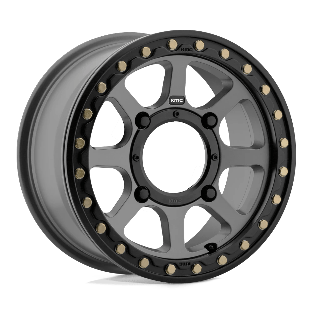 KMC Powersports KS234 ADDICT 2 UTV BEADLOCK 15x6 ET38 4x156 Satin Gray