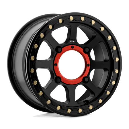 KMC Powersports KS234 ADDICT 2 UTV BEADLOCK 14x7 ET38 4x137 Satin Black