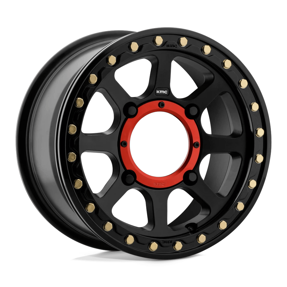 KMC Powersports KS234 ADDICT 2 UTV BEADLOCK 15x6 ET38 4x137 Satin Black