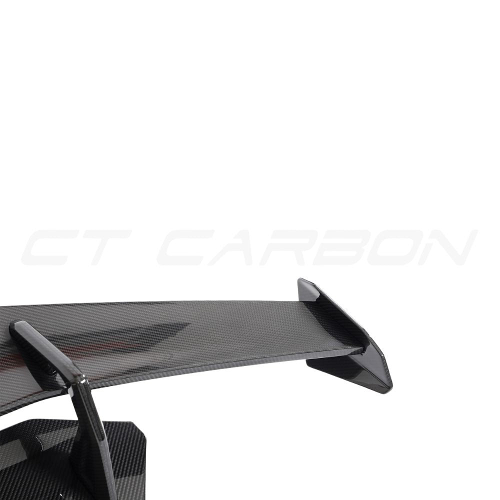 LAMBORGHINI HURACAN LP-580/LP-610 & EVO CARBON FIBRE SPOILER/WING - CT DESIGN-Spoiler-CT CARBON-CT Carbon - High-quality carbon fiber and gloss black aerodynamic parts for premium sports and luxury vehicles.
