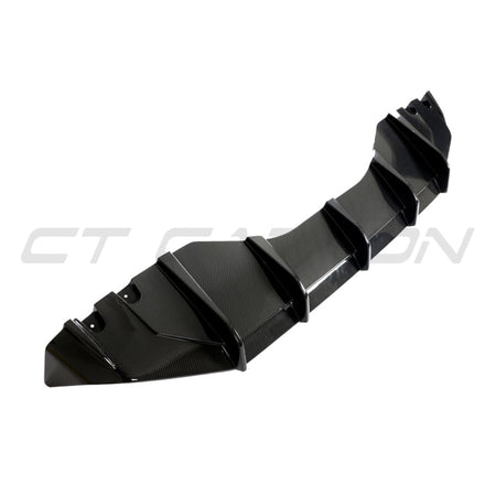 LAMBORGHINI HURACAN LP-610 CARBON FIBRE DIFFUSER - CT DESIGN-Diffuser-CT CARBON-CT Carbon - High-quality carbon fiber and gloss black aerodynamic parts for premium sports and luxury vehicles.