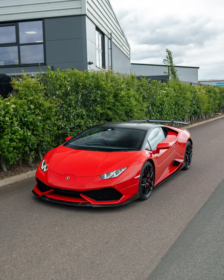 LAMBORGHINI HURACAN LP-610 CARBON FIBRE FULL KIT - CT DESIGN-Kit-CT CARBON-CT Carbon - High-quality carbon fiber and gloss black aerodynamic parts for premium sports and luxury vehicles.
