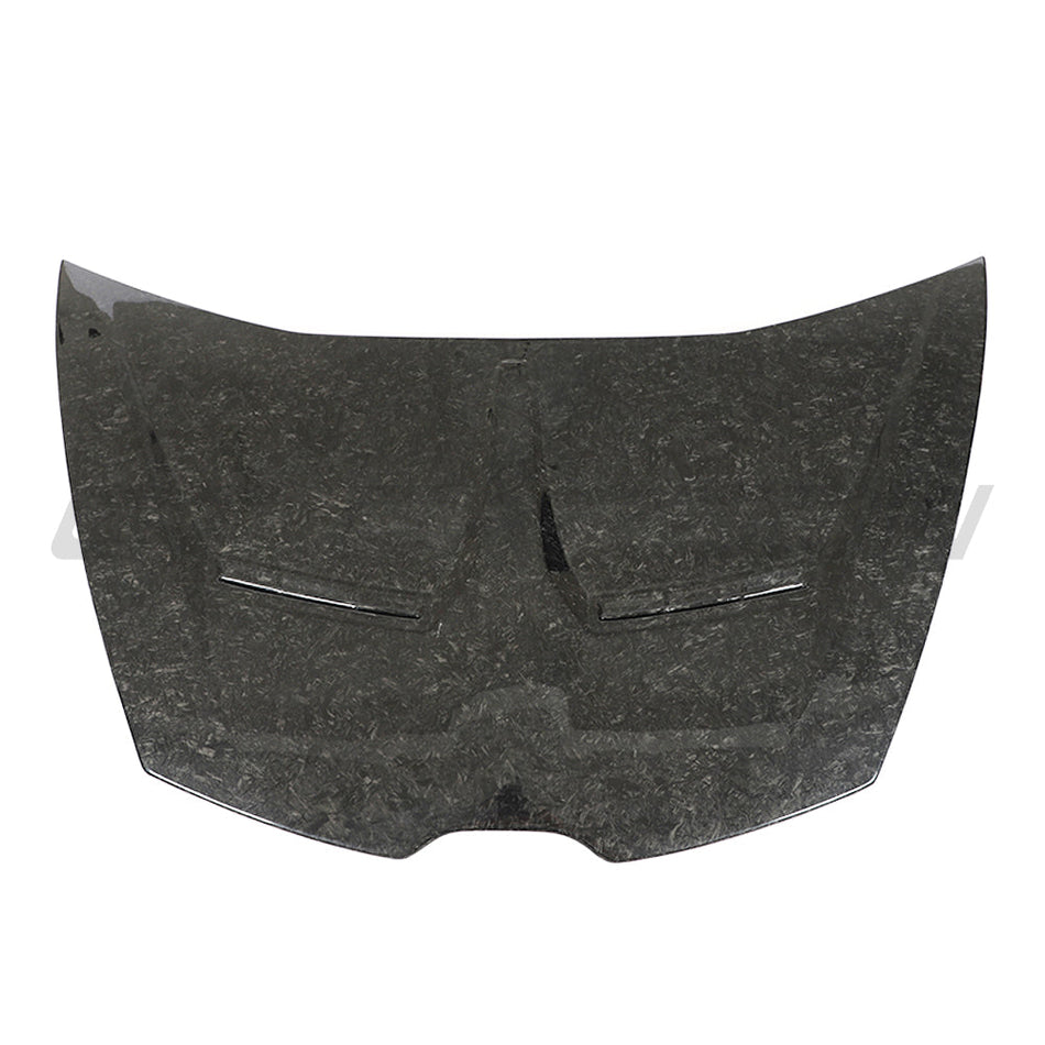 LAMBORGHINI HURACAN PERFORMANTE, LP-580/LP-610 & EVO FORGED CARBON FIBRE HOOD - CT DESIGN-Bonnet-CT CARBON-CT Carbon - High-quality carbon fiber and gloss black aerodynamic parts for premium sports and luxury vehicles.