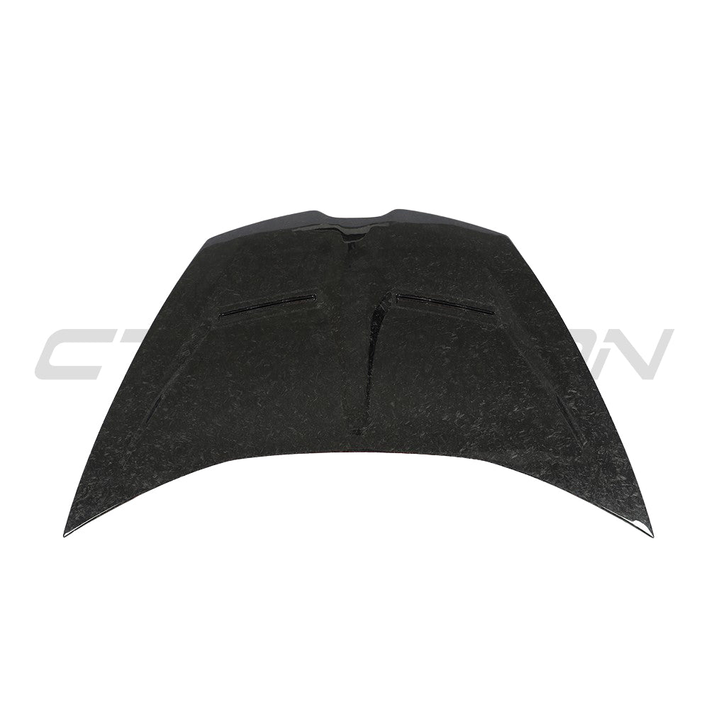 LAMBORGHINI HURACAN PERFORMANTE, LP-580/LP-610 & EVO FORGED CARBON FIBRE HOOD - CT DESIGN-Bonnet-CT CARBON-CT Carbon - High-quality carbon fiber and gloss black aerodynamic parts for premium sports and luxury vehicles.