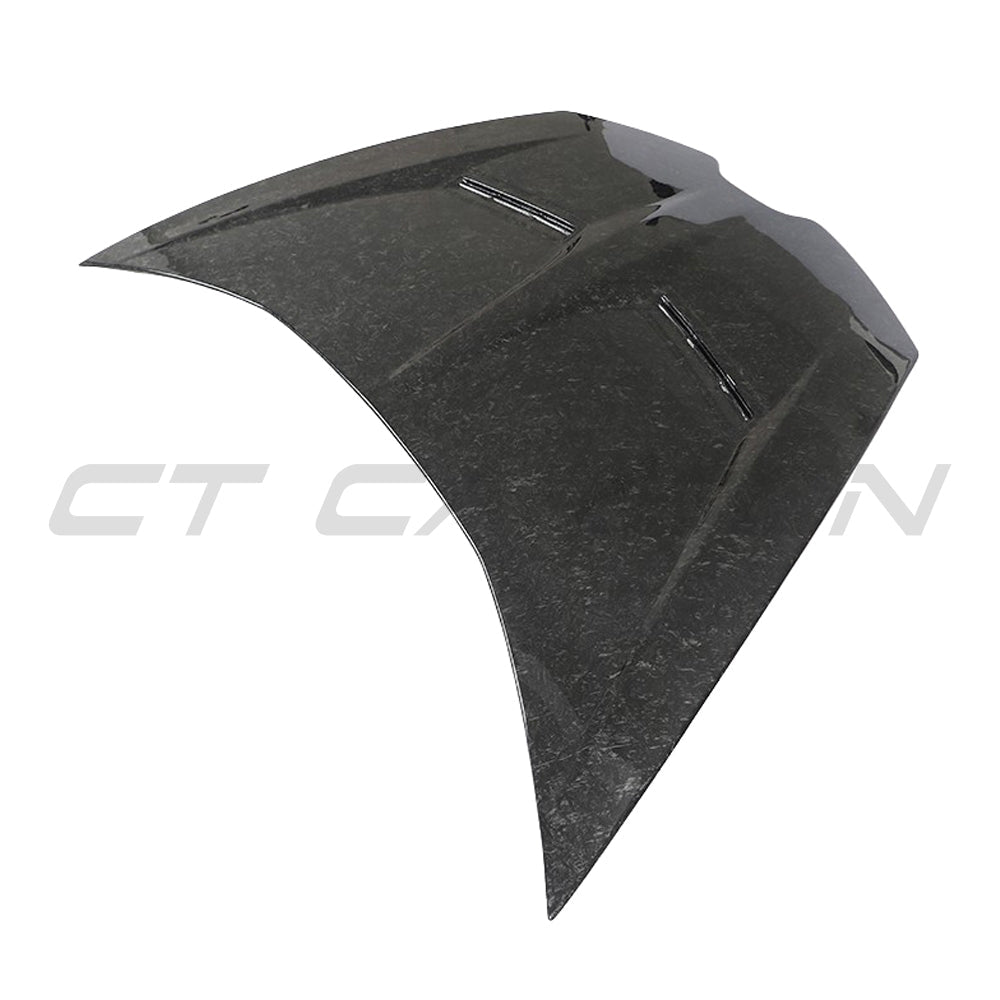 LAMBORGHINI HURACAN PERFORMANTE, LP-580/LP-610 & EVO FORGED CARBON FIBRE HOOD - CT DESIGN-Bonnet-CT CARBON-CT Carbon - High-quality carbon fiber and gloss black aerodynamic parts for premium sports and luxury vehicles.