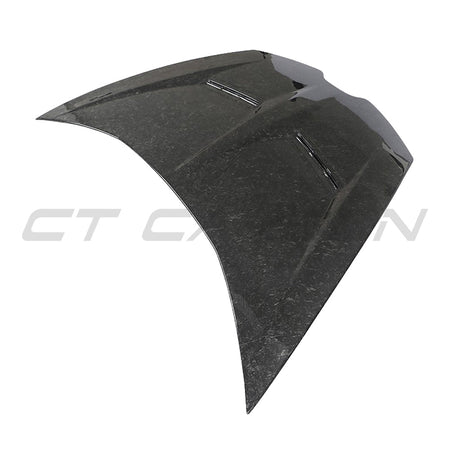 LAMBORGHINI HURACAN PERFORMANTE, LP-580/LP-610 & EVO FORGED CARBON FIBRE HOOD - CT DESIGN-Bonnet-CT CARBON-CT Carbon - High-quality carbon fiber and gloss black aerodynamic parts for premium sports and luxury vehicles.
