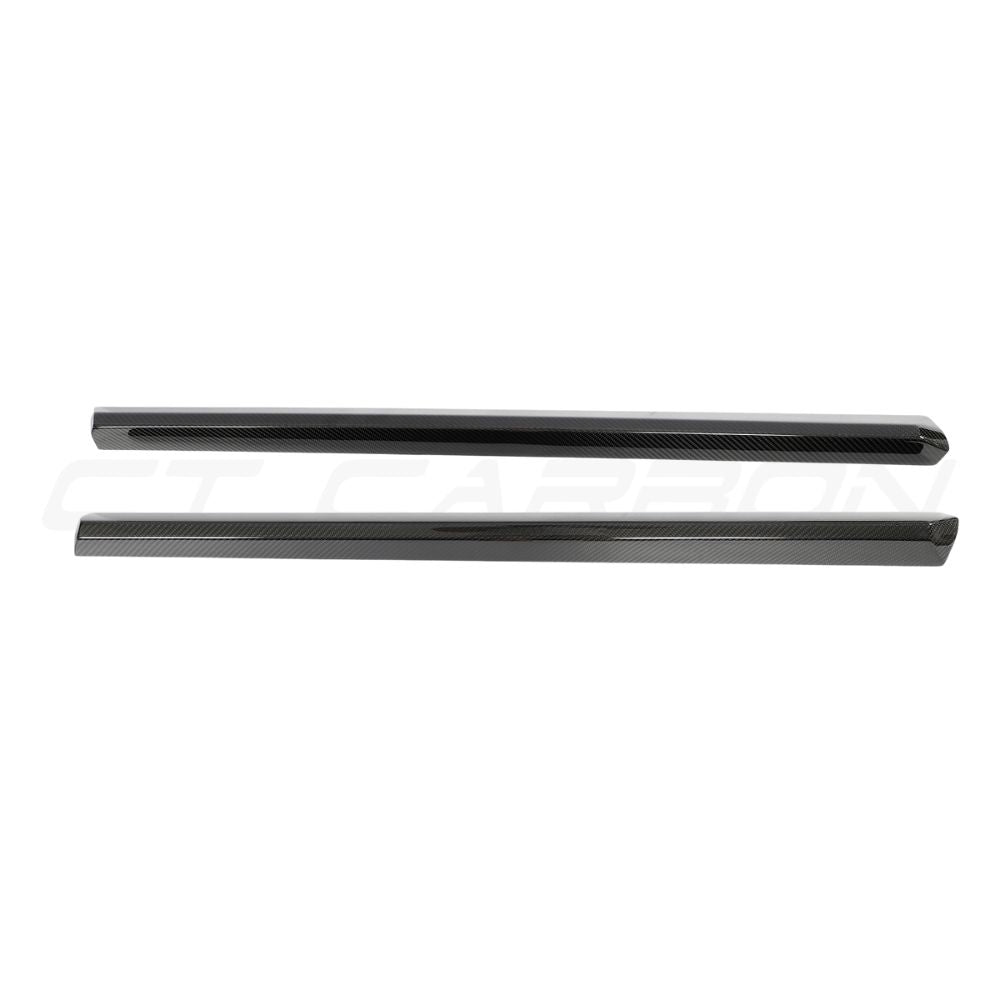 LAMBORGHINI URUS CARBON FIBRE SIDE SKIRTS - CT DESIGN-Side Skirts-CT CARBON-CT Carbon - High-quality carbon fiber and gloss black aerodynamic parts for premium sports and luxury vehicles.