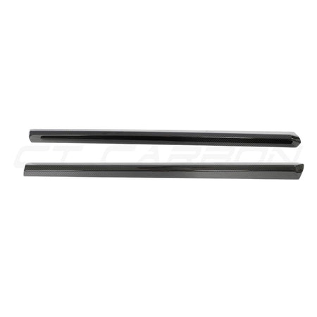 LAMBORGHINI URUS CARBON FIBRE SIDE SKIRTS - CT DESIGN-Side Skirts-CT CARBON-CT Carbon - High-quality carbon fiber and gloss black aerodynamic parts for premium sports and luxury vehicles.
