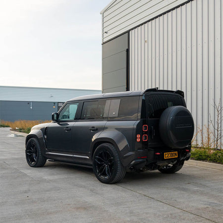 LAND ROVER DEFENDER L663 110 FULL CARBON FIBRE WIDE ARCH KIT - CT DESIGN-Kit-CT CARBON-CT Carbon - High-quality carbon fiber and gloss black aerodynamic parts for premium sports and luxury vehicles.