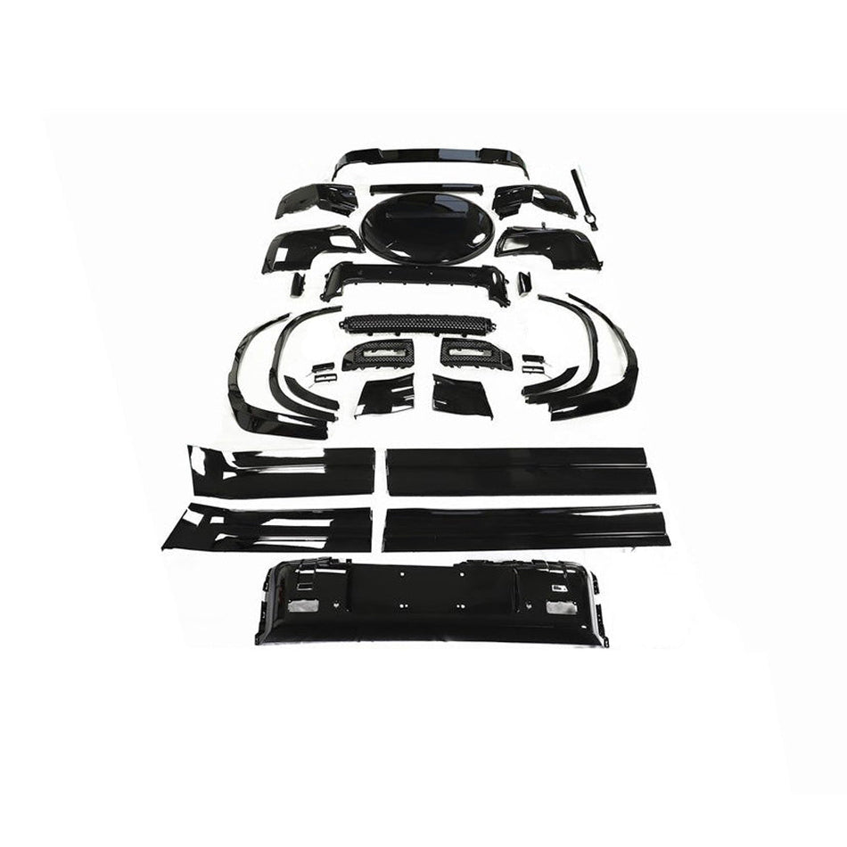 LAND ROVER DEFENDER L663 110 GLOSS BLACK KIT