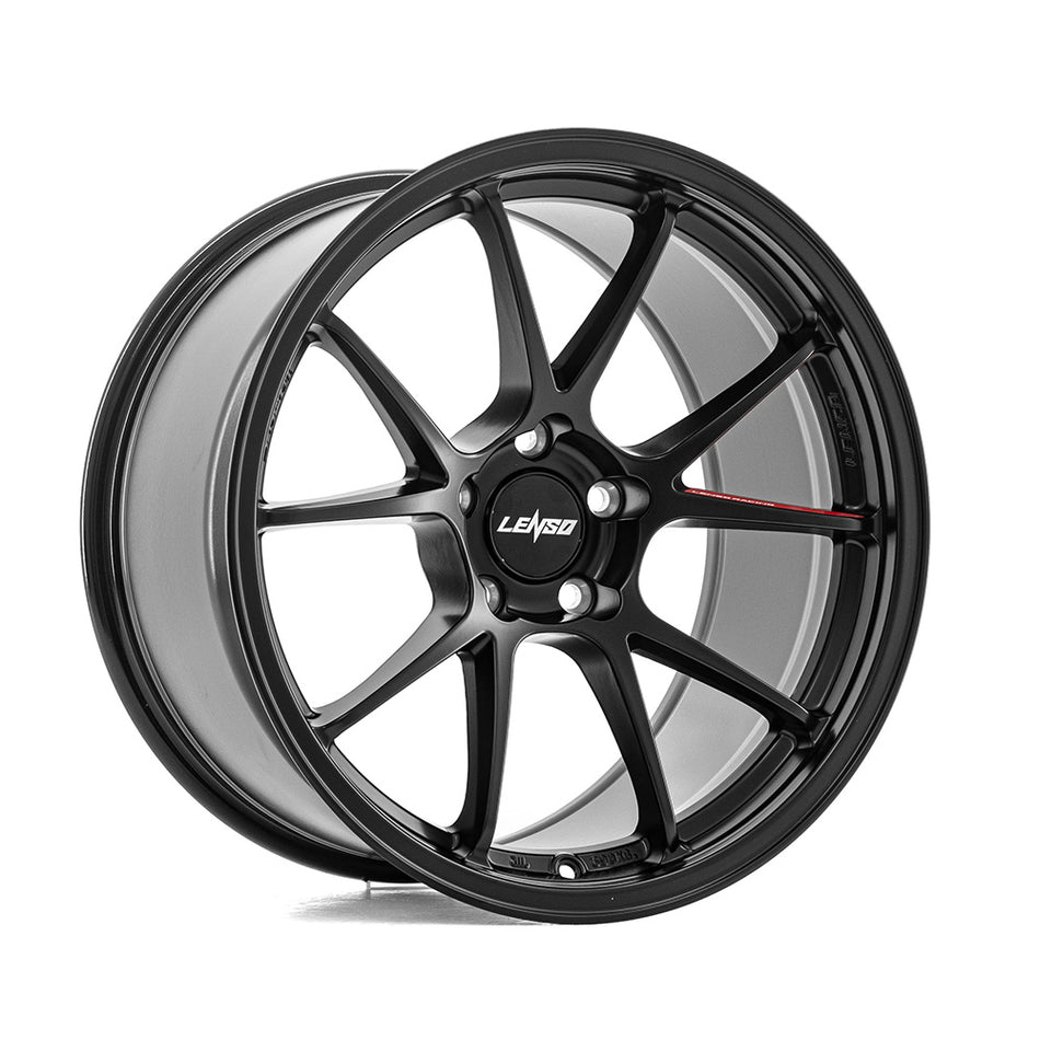 LENSO 95G 18x9.5 ET22 5x114.3 Matt Black