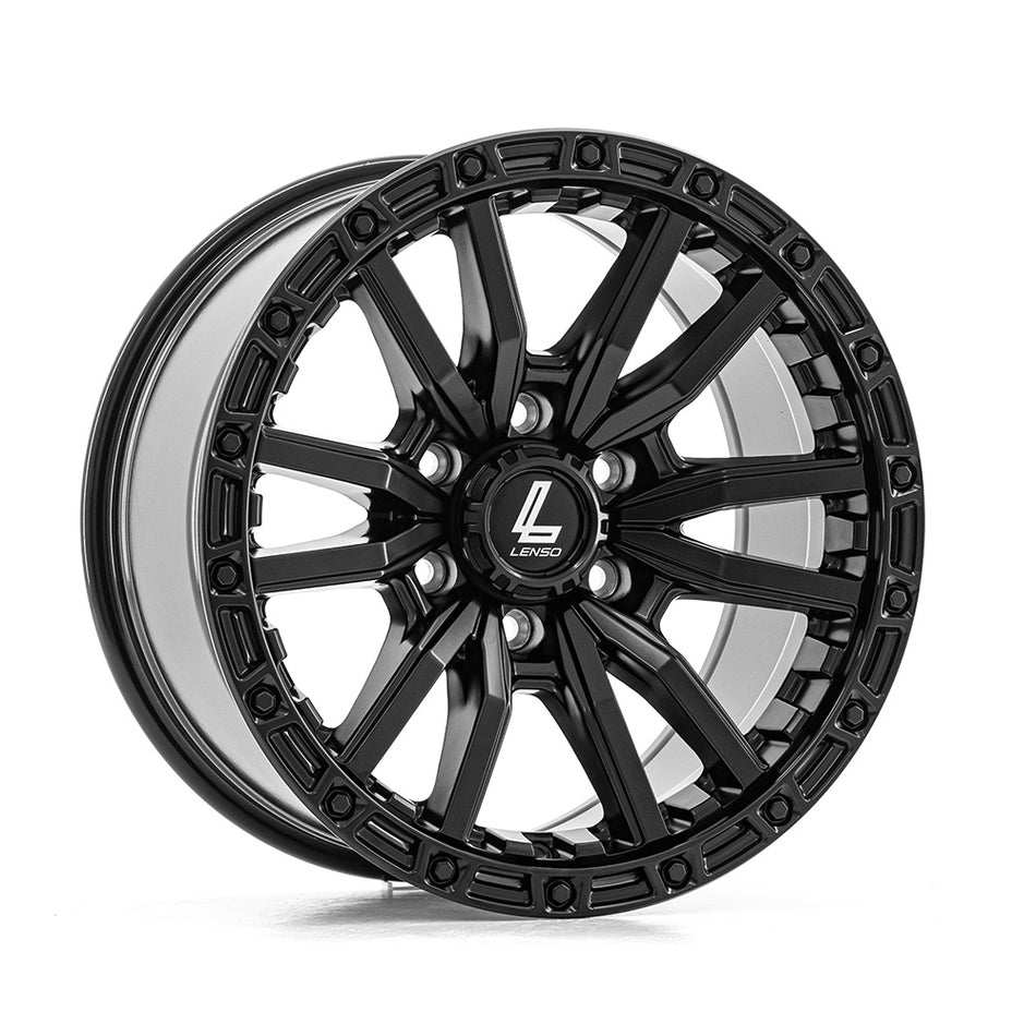 LENSO VALOR 18x9 ET12 6x139.7 Matt Black