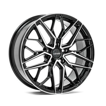 LENSO VENTUS 19x8.5 ET40 5x115 Gloss Black & Polished