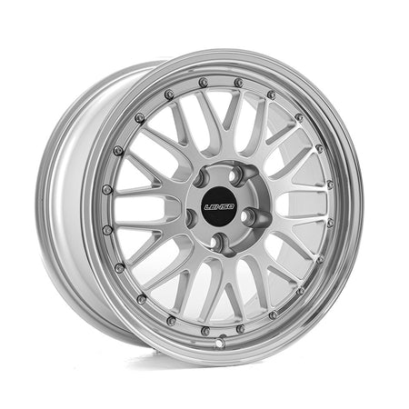 LENSO XLM 17x7.5 ET35 5x114.3 Gloss Silver & Polished