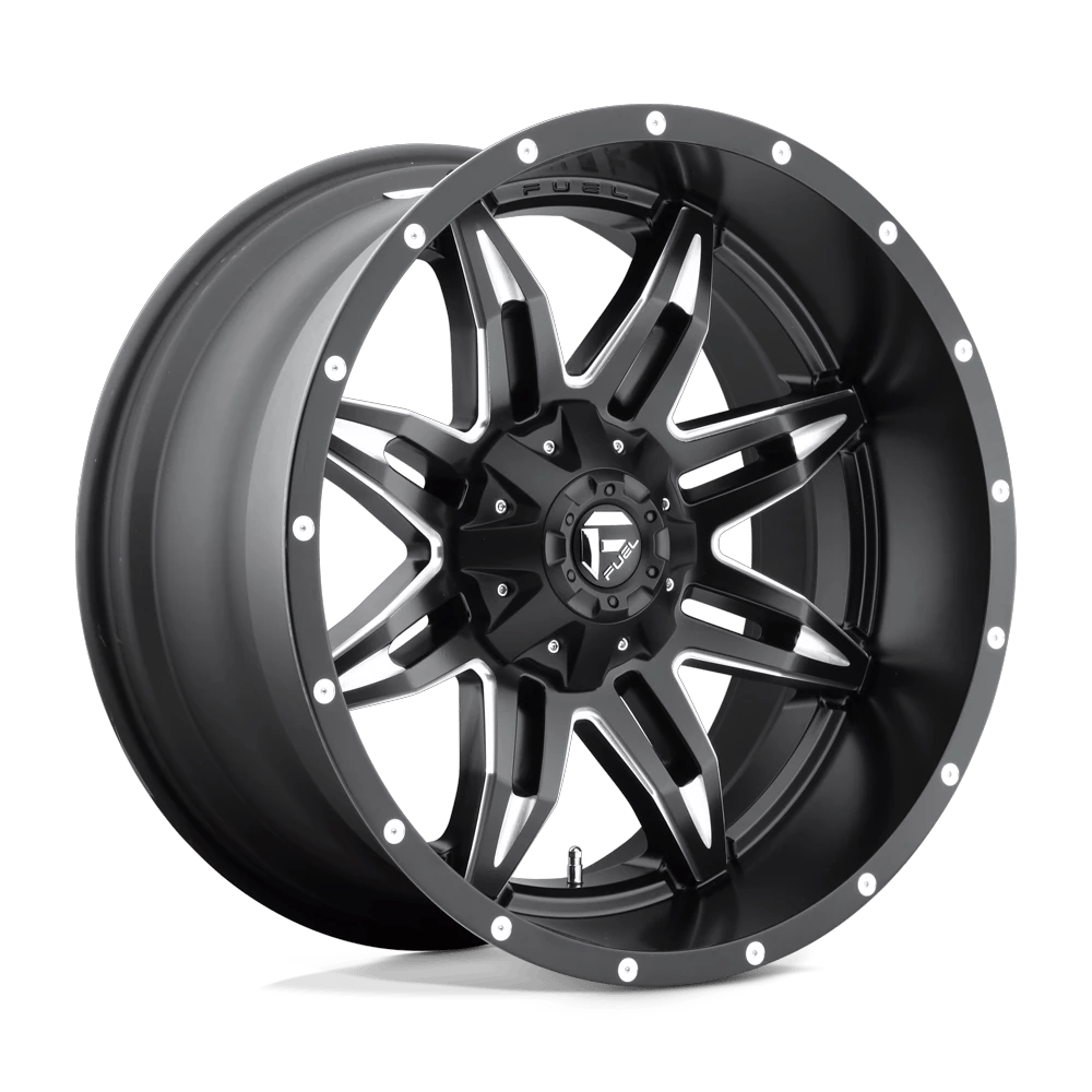 Fuel 1PC D567 LETHAL 17x9 ET-12 5x114.3/5.0 Matte Black Milled