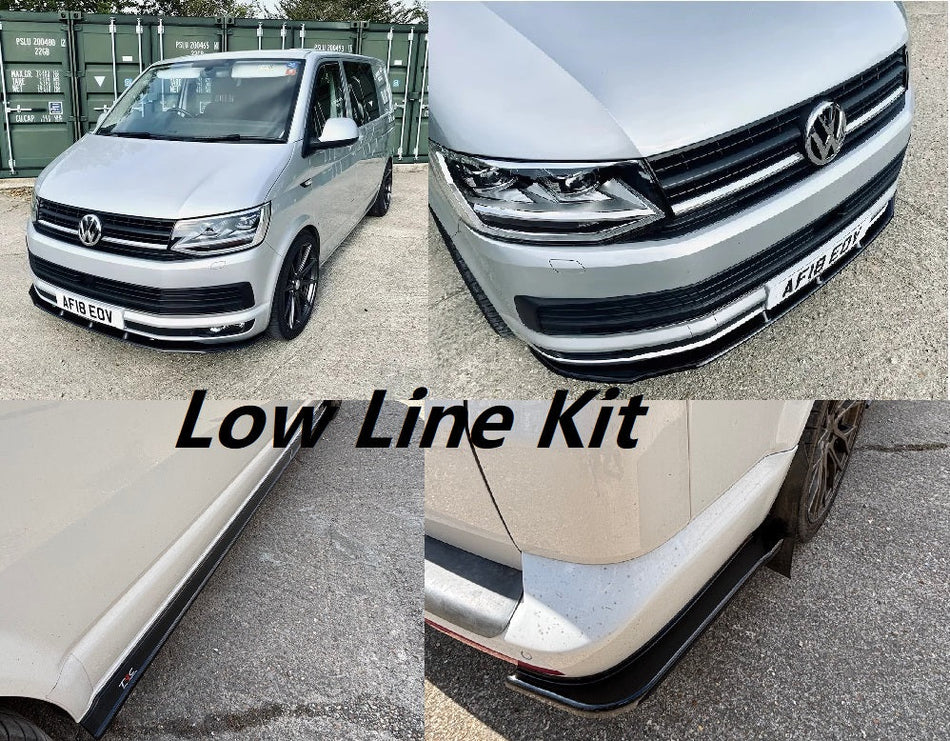 Volkswagen Transporter T6 Non-Sportline Long Wheelbase - Styling Factory Low Line Kit