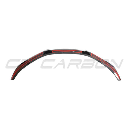 LOTUS EMIRA CARBON FIBRE FRONT SPLITTER - CT DESIGN-Splitter-CT CARBON-CT Carbon - High-quality carbon fiber and gloss black aerodynamic parts for premium sports and luxury vehicles.
