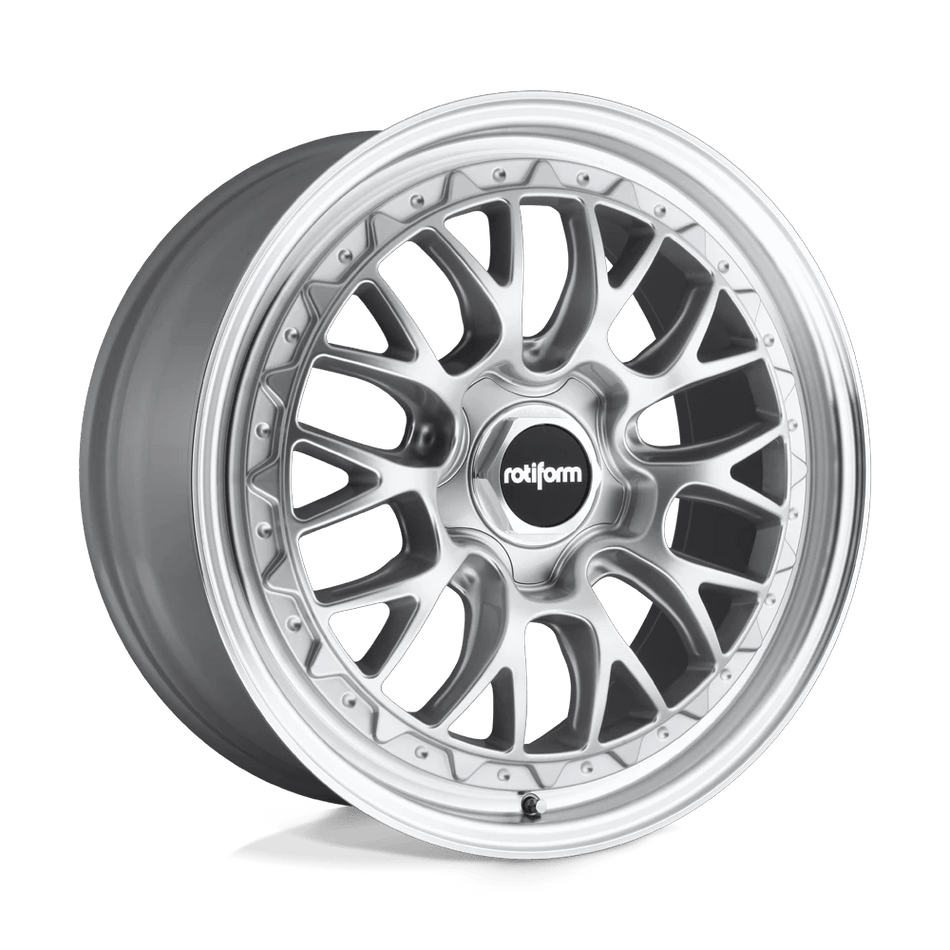 Rotiform R155 LSR 19x8.5 ET35 5x112 Gloss Silver Machined