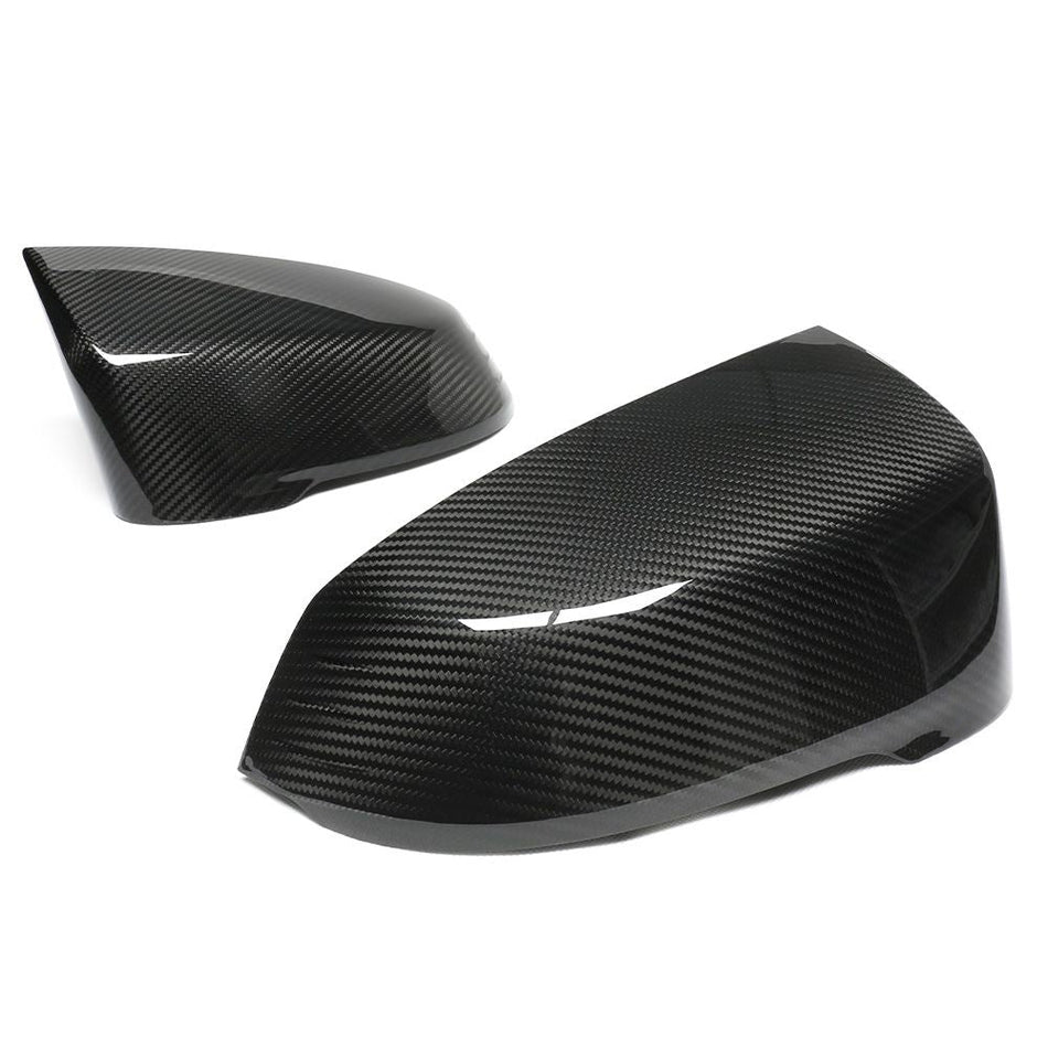BMW X1 U11 2023+ CARBON FIBRE MIRRORS-Accessories-CT CARBON-CT Carbon - High-quality carbon fiber and gloss black aerodynamic parts for premium sports and luxury vehicles.