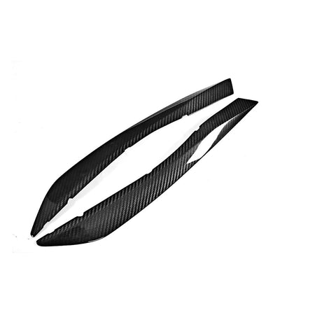 AUDI A5/S5/RS5 B9 COUPE 2016-2019 CARBON FIBRE HEADLIGHT EYEBROWS-Accessories-CT CARBON-CT Carbon - High-quality carbon fiber and gloss black aerodynamic parts for premium sports and luxury vehicles.