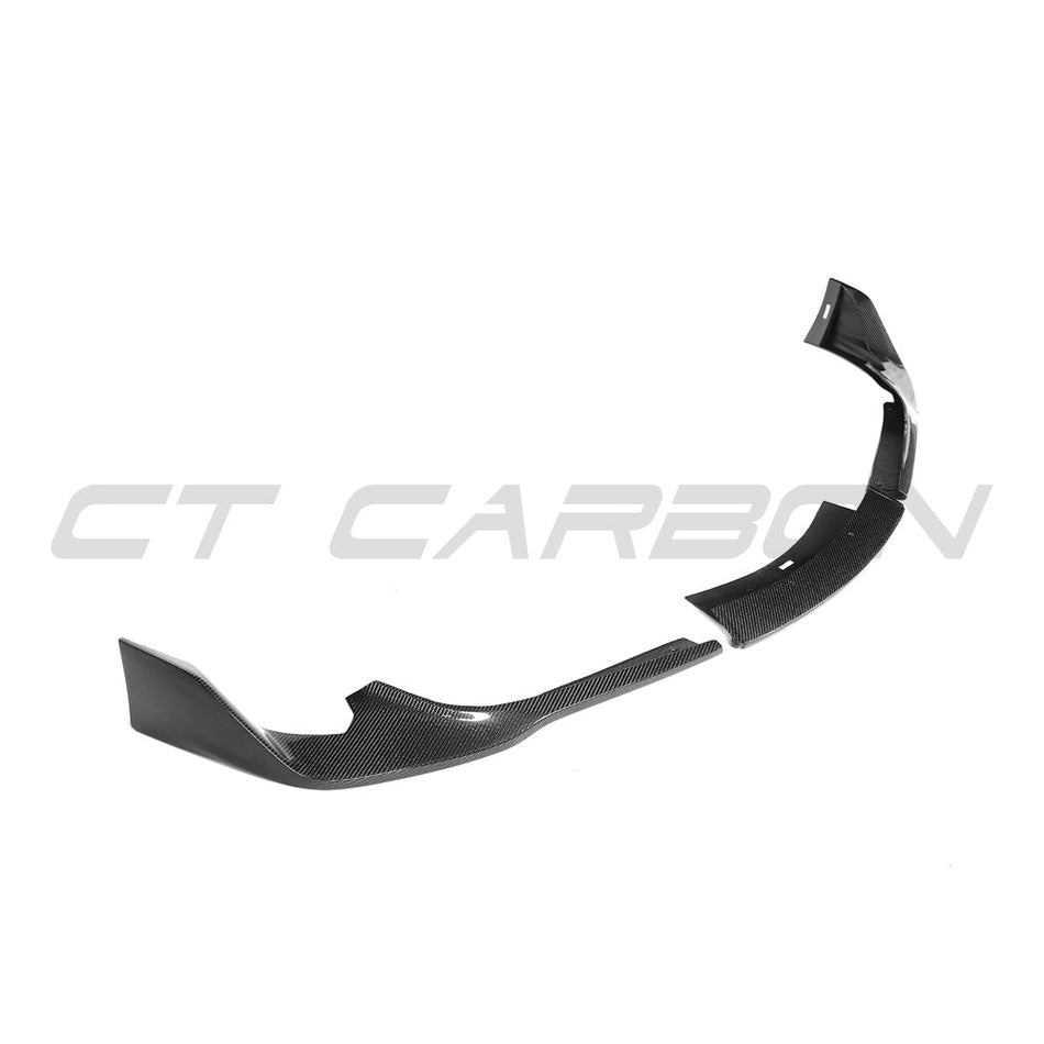 TOYOTA SUPRA 2019+ A90 CARBON FIBRE SPLITTER - V3