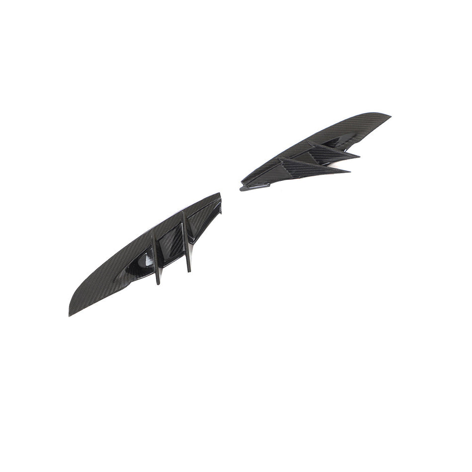 TOYOTA SUPRA 2019+ A90 CARBON FIBRE FRONT BUMPER VENT TRIM