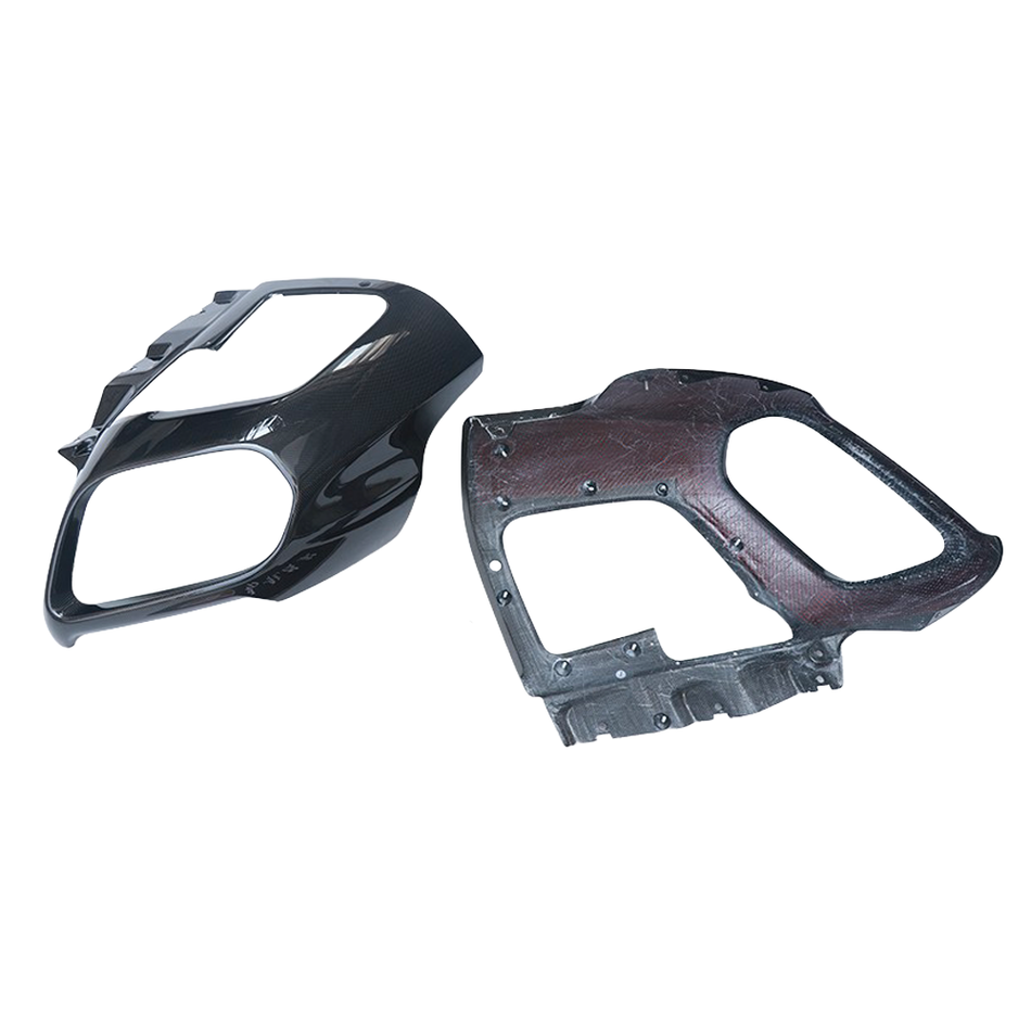 FERRARI 812 SUPERFAST & GTS 2017-2024 CARBON FIBRE REAR BUMPER CORNERS - OE STYLE