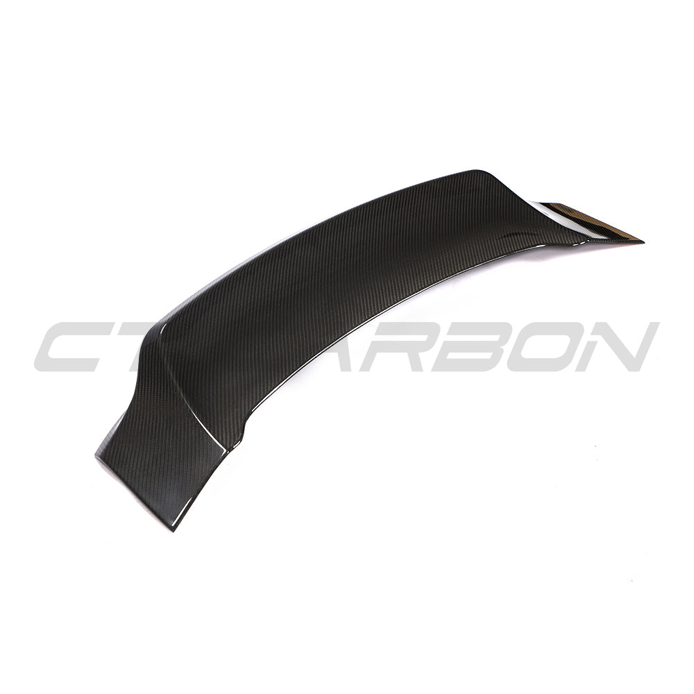 PORSCHE 911 991.2 GTS/CARRERA/ TARGA 2017-2019 CARBON FIBRE SPOILER V2-Spoiler-CT CARBON-CT Carbon - High-quality carbon fiber and gloss black aerodynamic parts for premium sports and luxury vehicles.