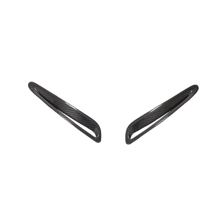 TOYOTA SUPRA 2019+ A90 CARBON FIBRE HOOD/BONNET TRIM-Accessories-CT CARBON-CT Carbon - High-quality carbon fiber and gloss black aerodynamic parts for premium sports and luxury vehicles.