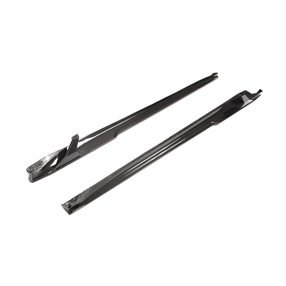 PORSCHE 911 991.2 GTS 2017-2019 CARBON FIBRE SIDE SKIRT EXTENSIONS