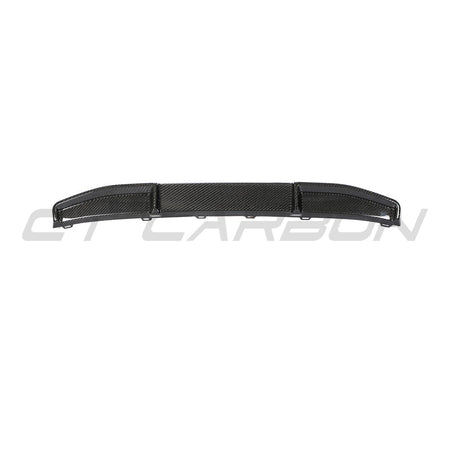 BMW 4 SERIES 2020+ G22/G23 CARBON FIBRE DIFFUSER - LOWER-Diffuser-CT CARBON-CT Carbon - High-quality carbon fiber and gloss black aerodynamic parts for premium sports and luxury vehicles.
