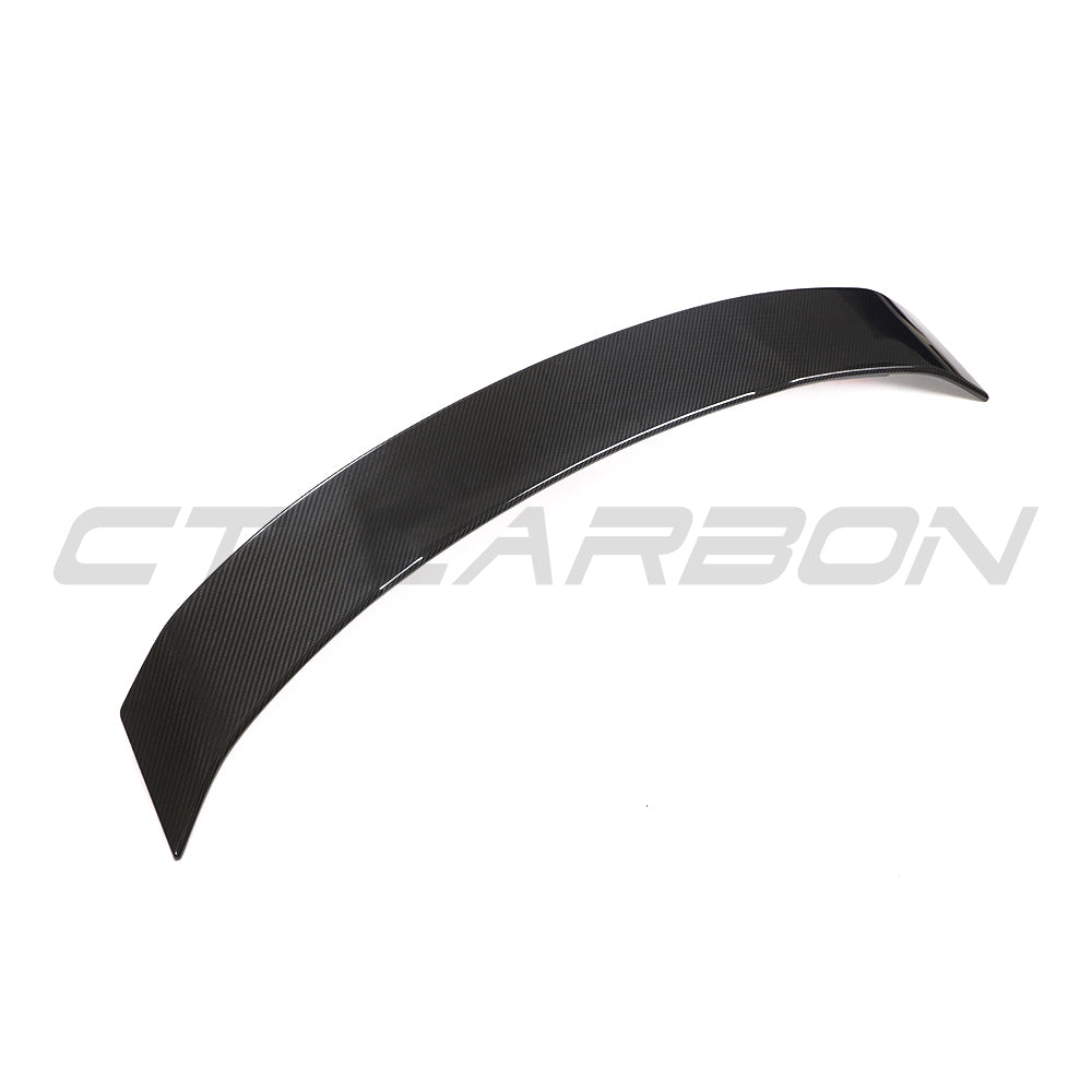 PORSCHE 911 991.2 GTS/CARRERA/ TARGA 2017-2019 CARBON FIBRE SPOILER-Spoiler-CT CARBON-CT Carbon - High-quality carbon fiber and gloss black aerodynamic parts for premium sports and luxury vehicles.