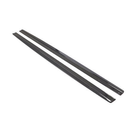 AUDI RS6 C7/C7.5 2013-2018 CARBON FIBRE SIDE SKIRTS-Side Skirts-CT CARBON-CT Carbon - High-quality carbon fiber and gloss black aerodynamic parts for premium sports and luxury vehicles.