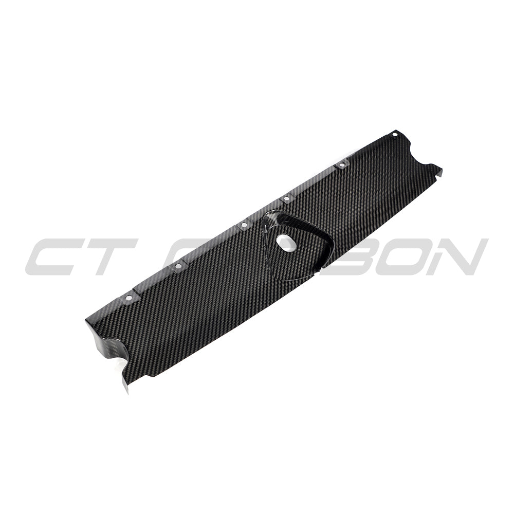 AUDI RS3 8Y 2020+ CARBON FIBRE ENGINE BAY SCUTTLE TRIM-Accessories-CT CARBON-CT Carbon - High-quality carbon fiber and gloss black aerodynamic parts for premium sports and luxury vehicles.