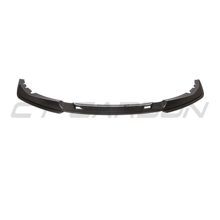 BMW 4 SERIES 2020+ G22/G23 CARBON FIBRE SPLITTER-Splitter-CT CARBON-CT Carbon - High-quality carbon fiber and gloss black aerodynamic parts for premium sports and luxury vehicles.