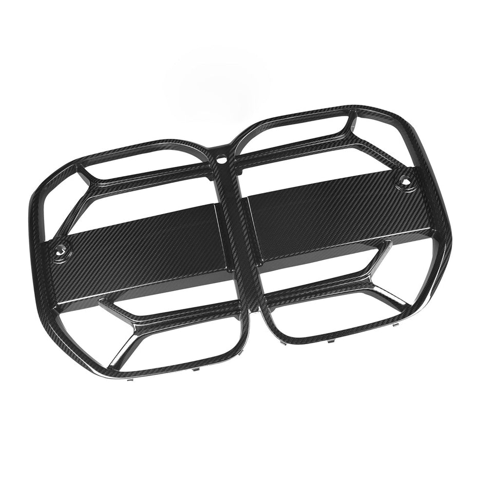 BMW 4 SERIES 2020+ G22/G23 CARBON FIBRE CSL GRILLE - WITHOUT ACC