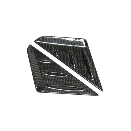 PORSCHE 911 & CAYMAN CARBON FIBRE A PILLAR TRIM-Accessories-CT CARBON-CT Carbon - High-quality carbon fiber and gloss black aerodynamic parts for premium sports and luxury vehicles.