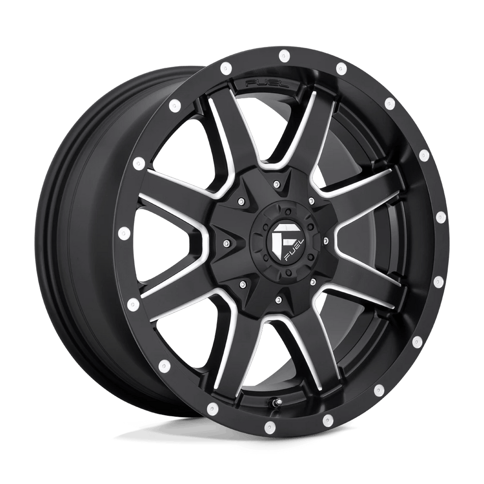 Fuel 1PC D538 MAVERICK 17x10 ET-24 5x114.3/5.0 Matte Black Milled