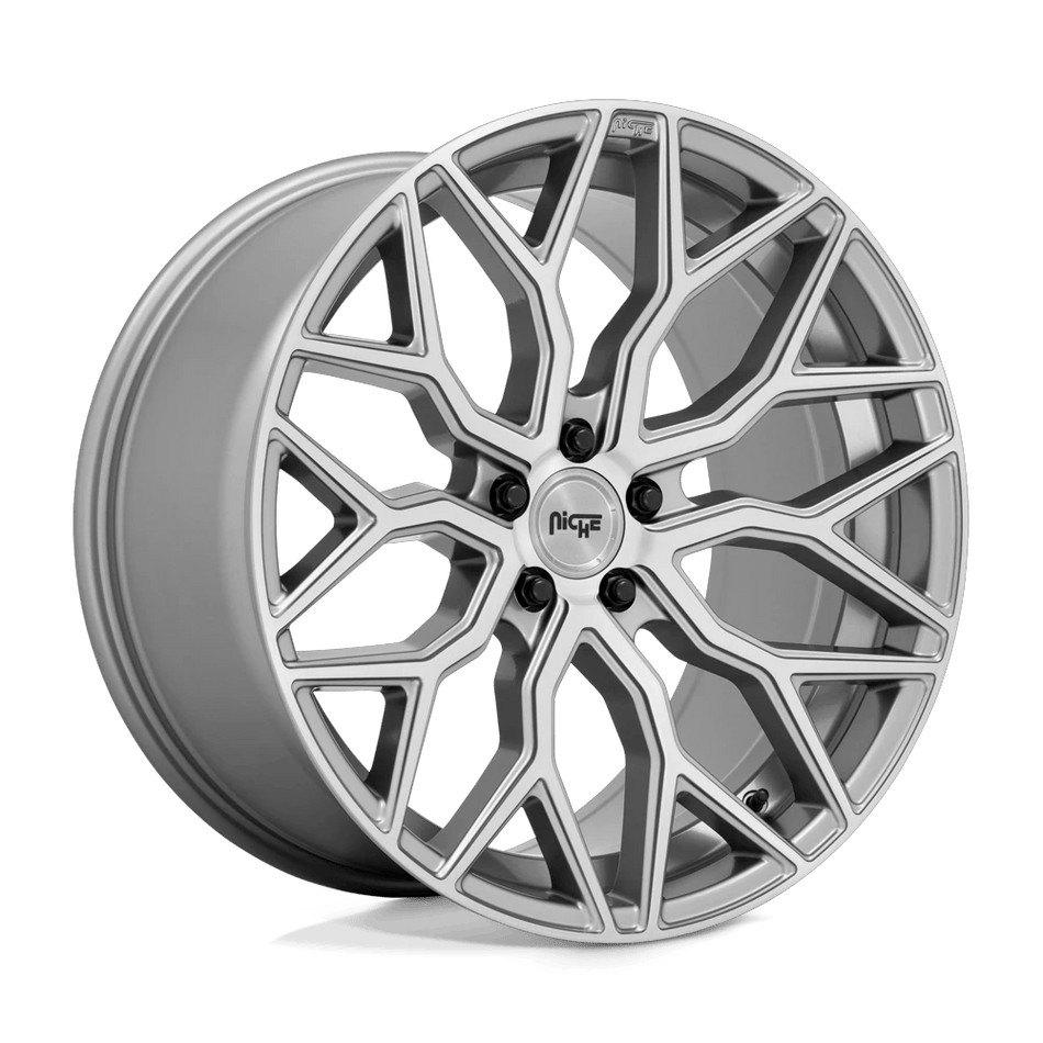 Niche 1PC M265 MAZZANTI 22x10 ET30 5x120 Anthracite Brushed