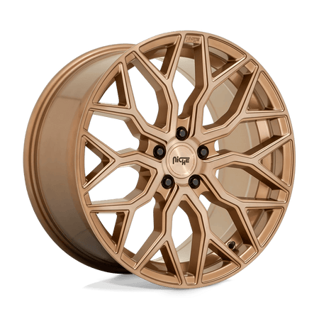 Niche 1PC M263 MAZZANTI 20x9 ET35 5x120 Bronze Brushed