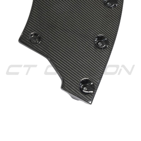 MCLAREN 720S CARBON FIBRE SPLITTER - CT DESIGN-Splitter-CT CARBON-CT Carbon - High-quality carbon fiber and gloss black aerodynamic parts for premium sports and luxury vehicles.