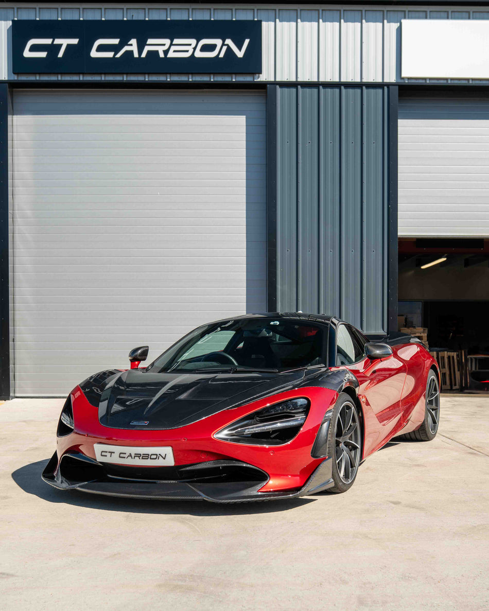 MCLAREN 720S CARBON FIBRE SPLITTER - CT DESIGN V2