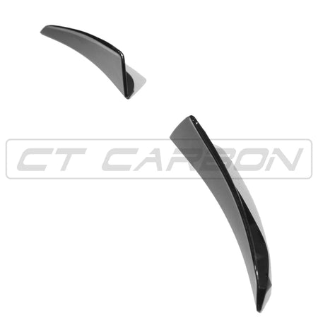 BLAK BY CT Splitter MERCEDES A-CLASS V177 & W177 GLOSS BLACK SPLITTER & CANARDS