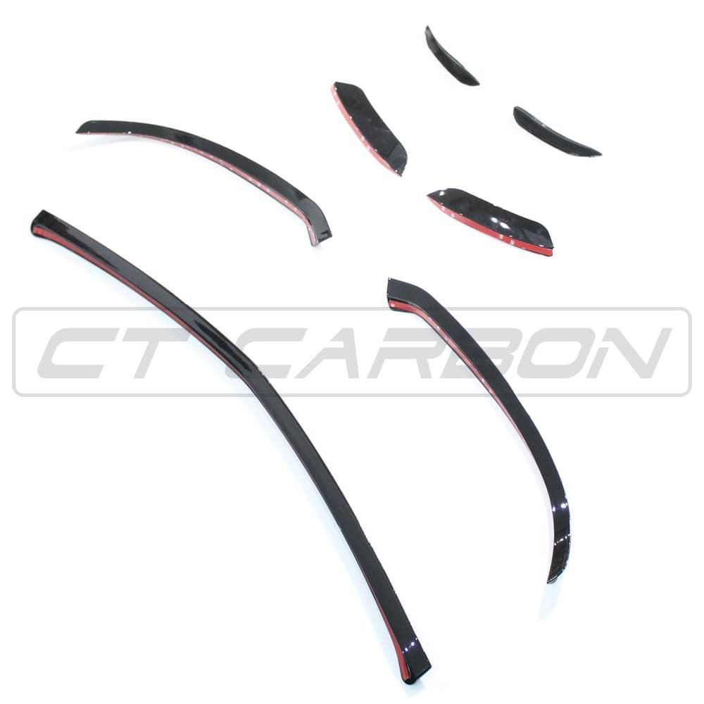 BLAK BY CT Splitter MERCEDES A-CLASS V177 & W177 GLOSS BLACK SPLITTER & CANARDS