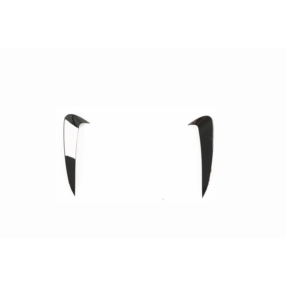 MERCEDES C-CLASS & C43 W205 COUPE GLOSS BLACK REAR BUMPER TRIM