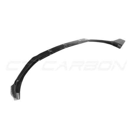MERCEDES C63 W205 COUPE CARBON FIBRE SPLITTER - B-STYLE-Splitter-CT CARBON-CT Carbon - High-quality carbon fiber and gloss black aerodynamic parts for premium sports and luxury vehicles.